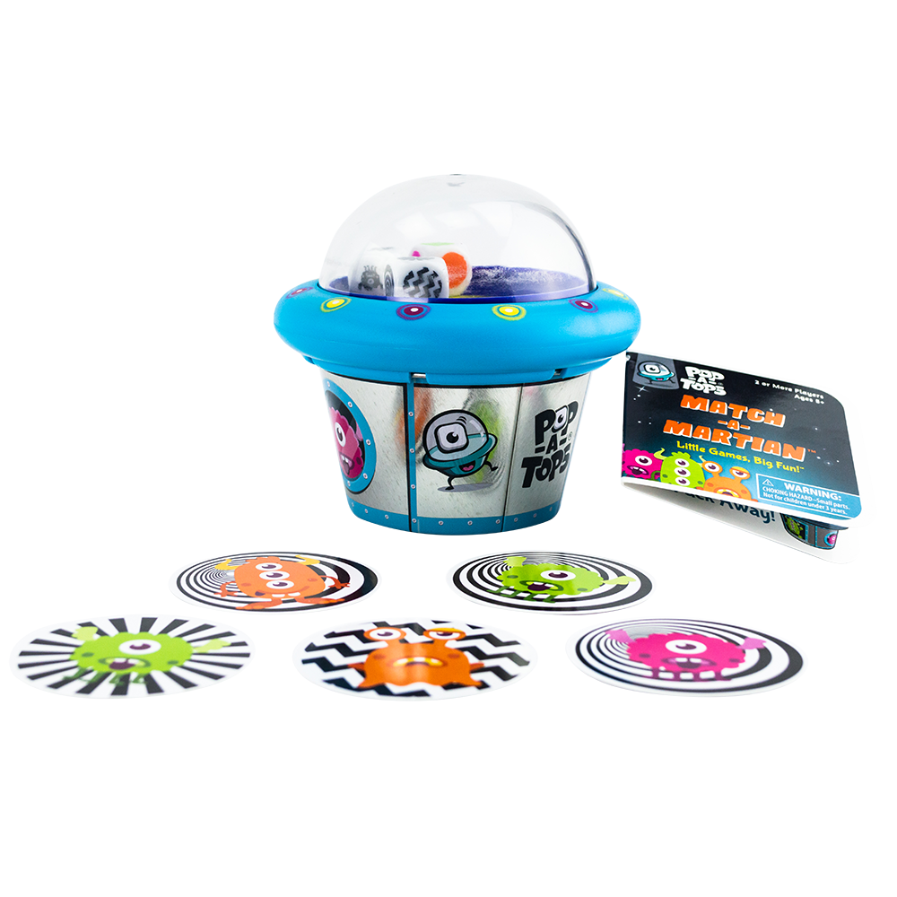 Play Monster - Pop-A-Tops - Match-a-Martian