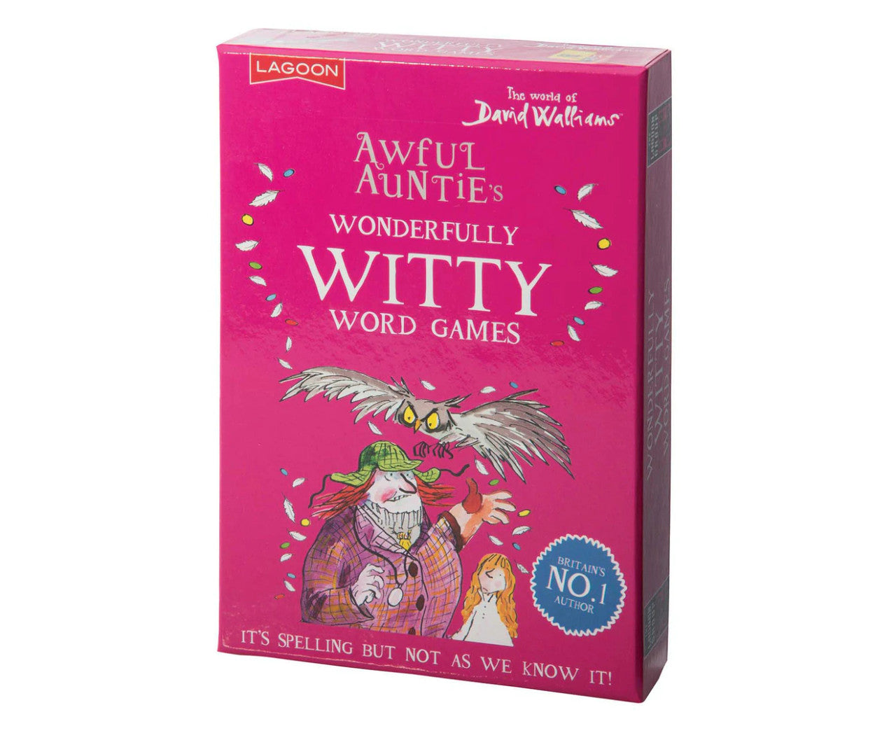 Awful Auntie's Wonderfully Witty WORD GAMES (by David Walliams)