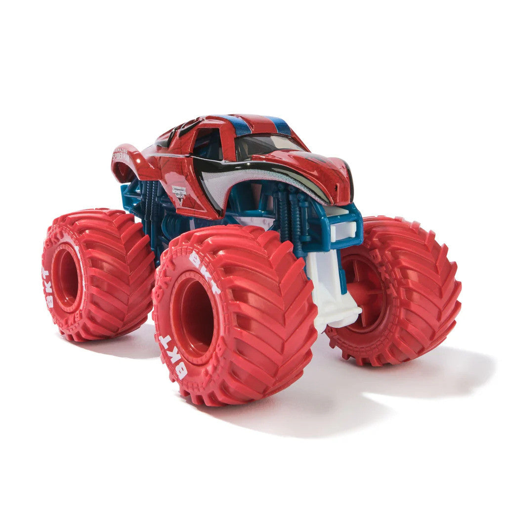 Monster Jam - Marvel Official Diecast Monster Trucks 1:64 - Spider-Man Vs. Black Panther