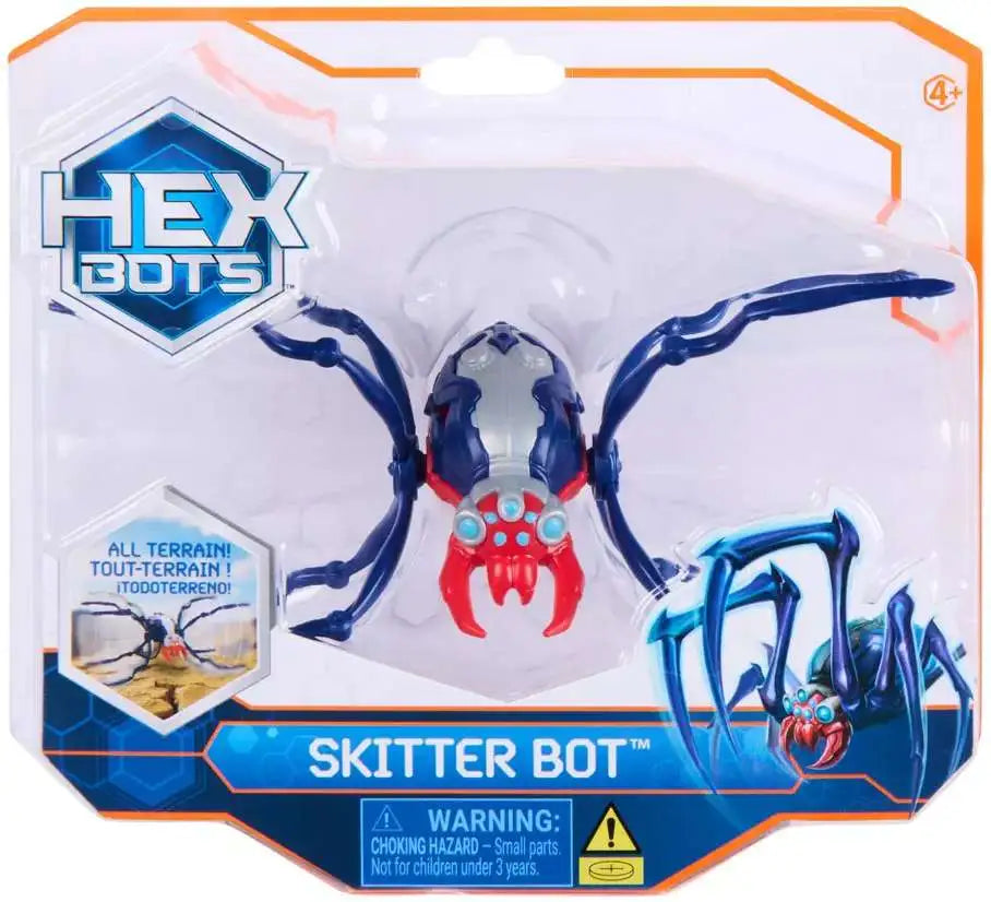 HEXBOTS - Skitter Bot (Blue & Red)