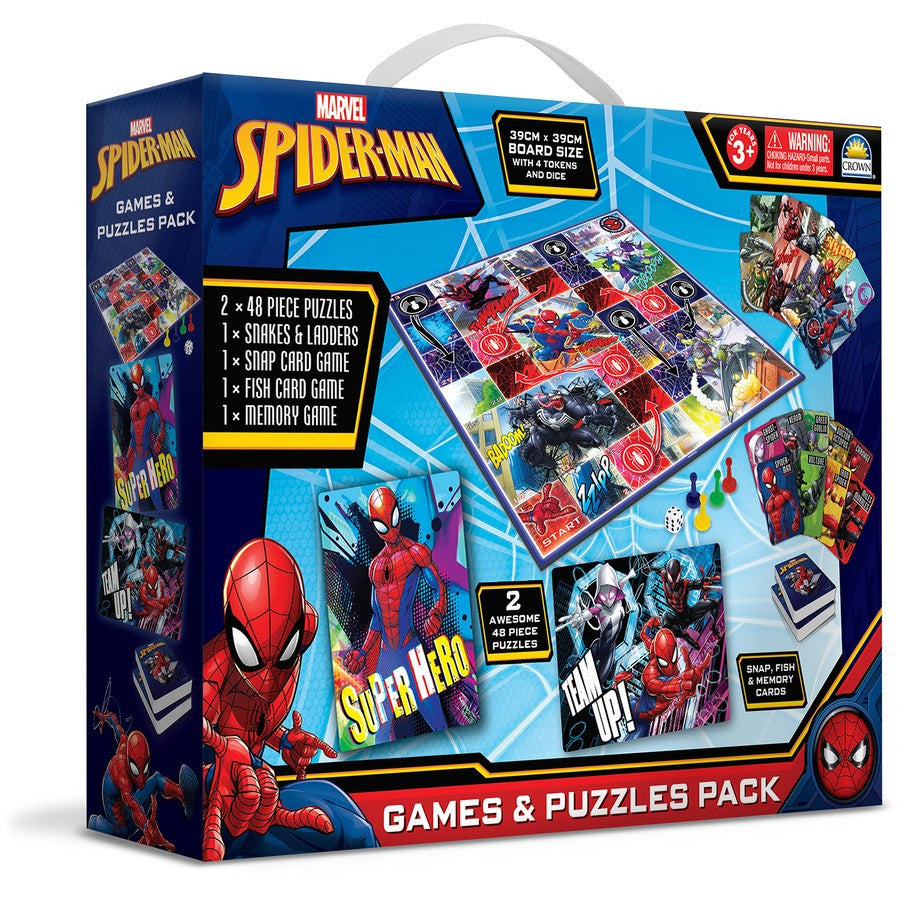 Spider-Man Games & Puzzles Pack