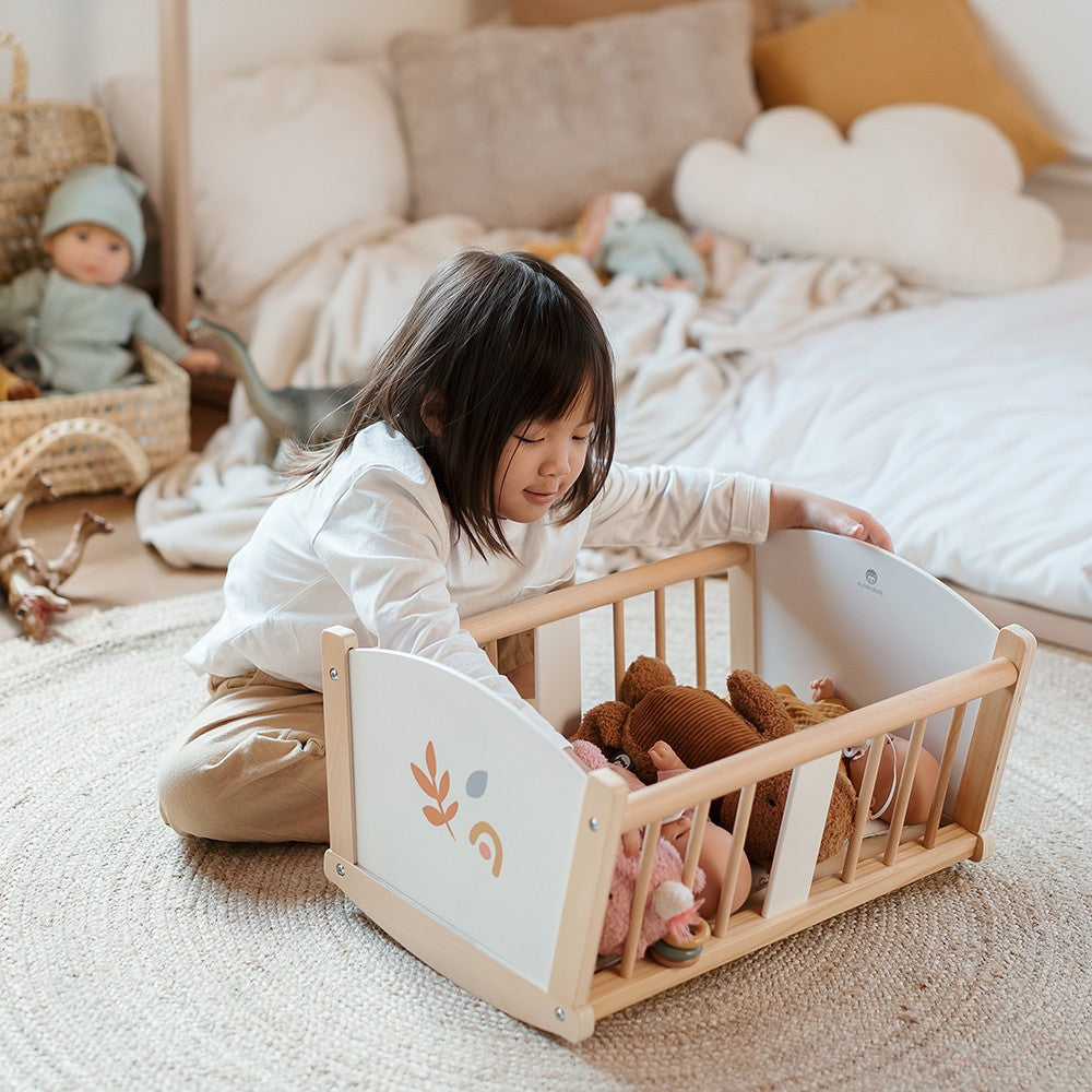 Eureka Kids - Rock-a-bye Baby Cradle