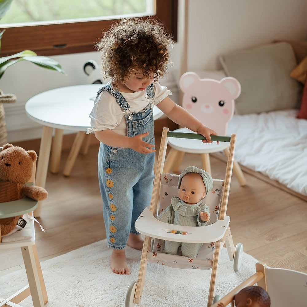 Eureka Kids - Wooden Doll's Stroller