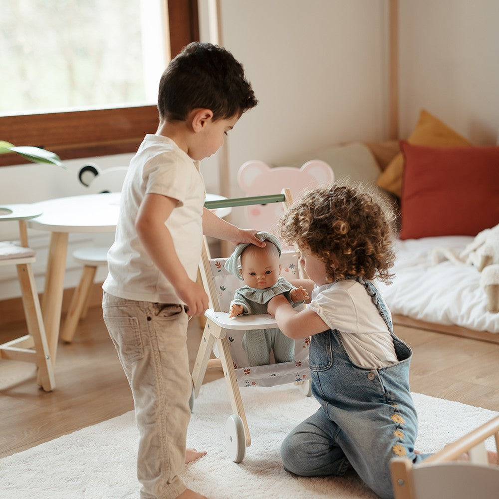 Eureka Kids - Wooden Doll's Stroller