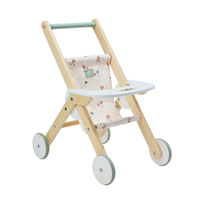 Eureka Kids - Wooden Baby Doll's Stroller