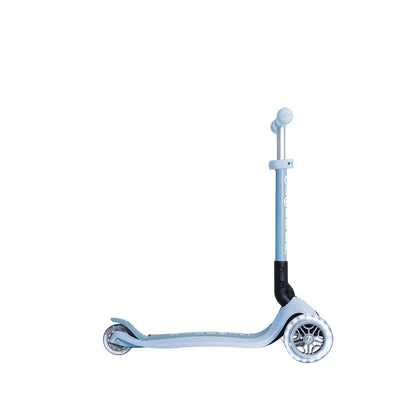 Globber - ECOLOGIC JUNIOR FOLDABLE LIGHTS Scooter- Blueberry