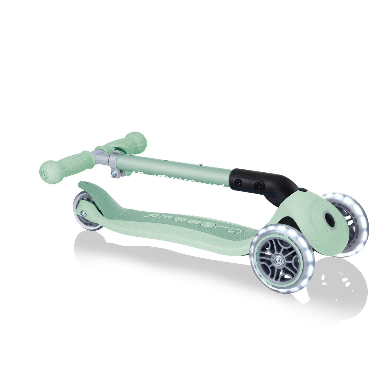 Globber - ECOLOGIC JUNIOR FOLDABLE LIGHTS Scooter - Pistachio