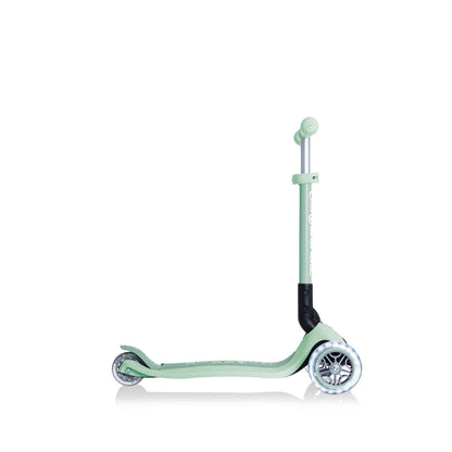 Globber - ECOLOGIC JUNIOR FOLDABLE LIGHTS Scooter - Pistachio