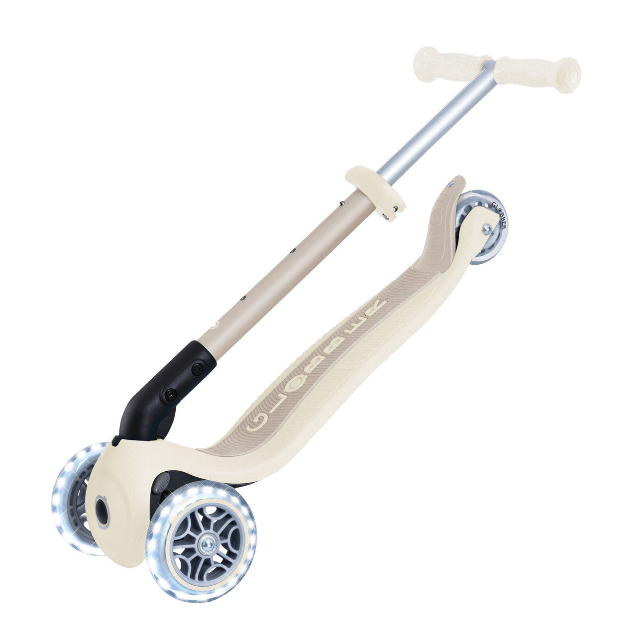 Globber - ECOLOGIC JUNIOR FOLDABLE LIGHTS Scooter - Coconut