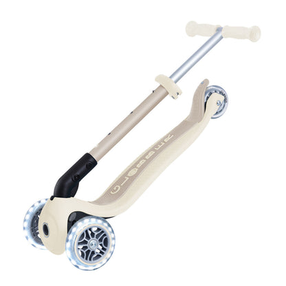 Globber - ECOLOGIC JUNIOR FOLDABLE LIGHTS Scooter - Coconut