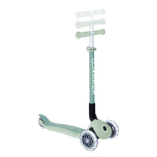 Globber ECOLOGIC  PRIMO FOLDABLE Scooter With Lights - Pistachio V2