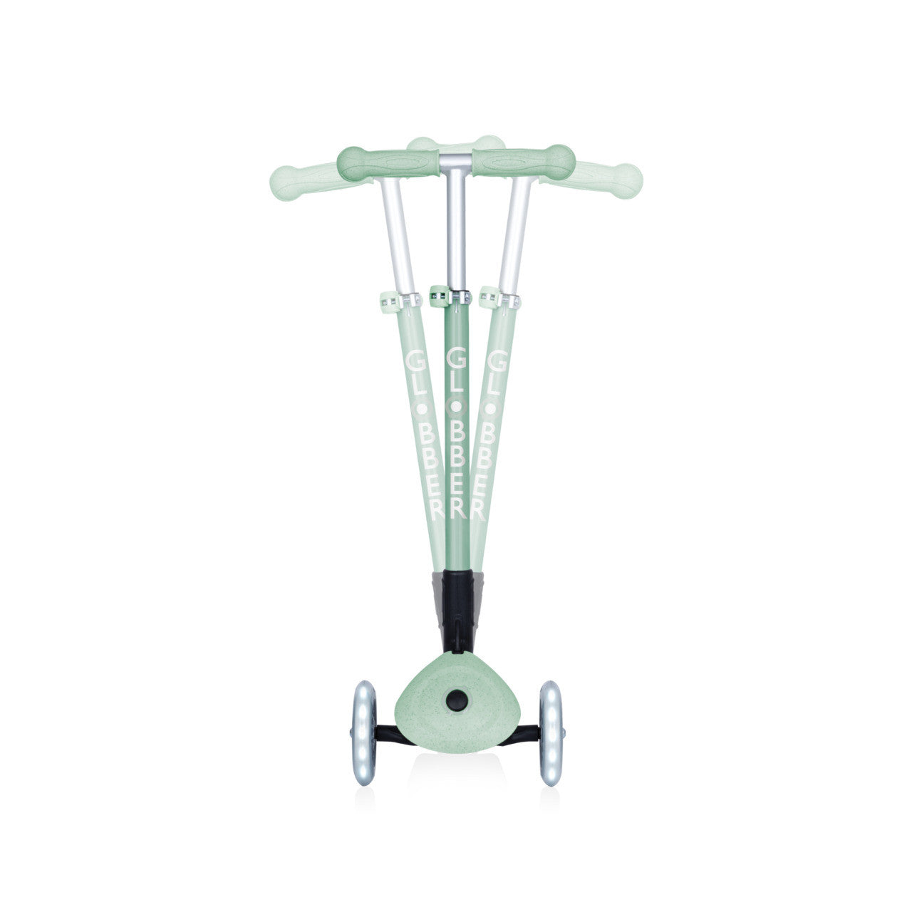 Globber - ECOLOGIC  PRIMO FOLDABLE Scooter With Lights - Pistachio