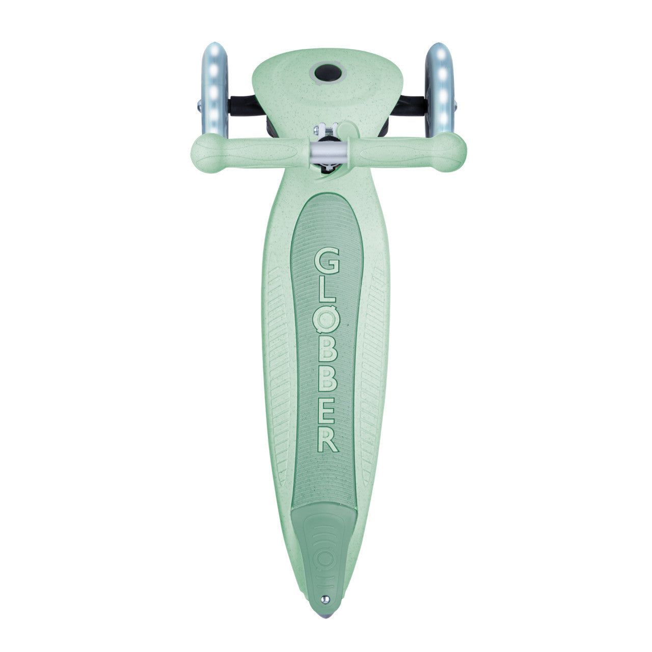 Globber - ECOLOGIC  PRIMO FOLDABLE Scooter With Lights - Pistachio