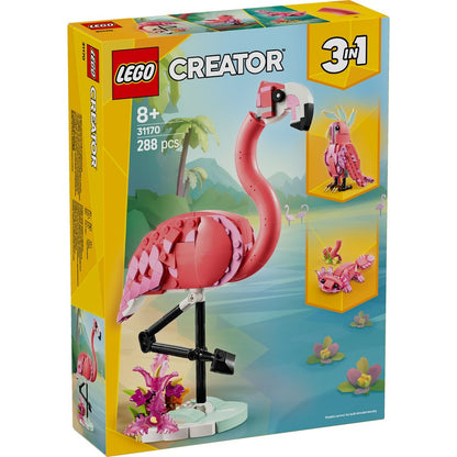LEGO® Creator 3 in 1 - Wild Animals: Pink Flamingo 31170