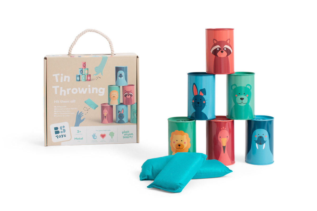 BS Toys Tin Throwing Game – Wildlife