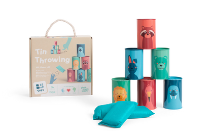 BS Toys Tin Throwing Game – Wildlife