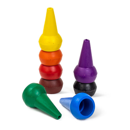 Tiger Tribe - Stackable Crayons - Retro Rainbow