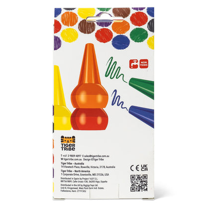 Tiger Tribe - Stackable Crayons - Retro Rainbow