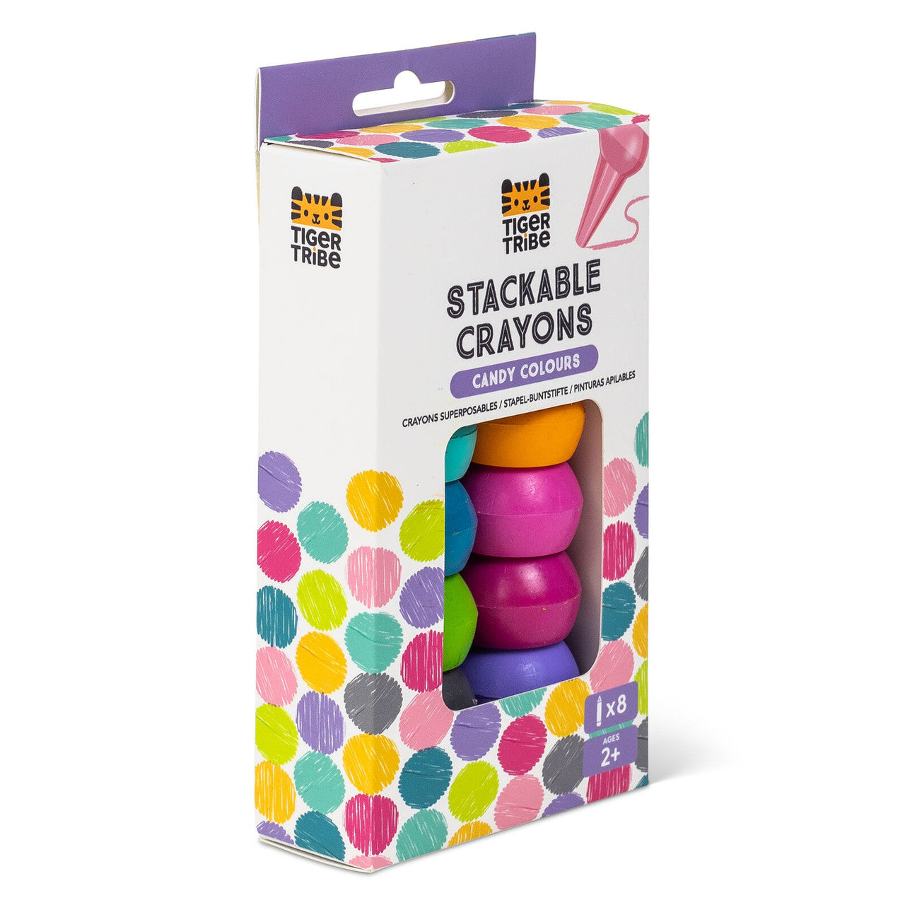 Tiger Tribe - Stackable Crayons - Candy Colours