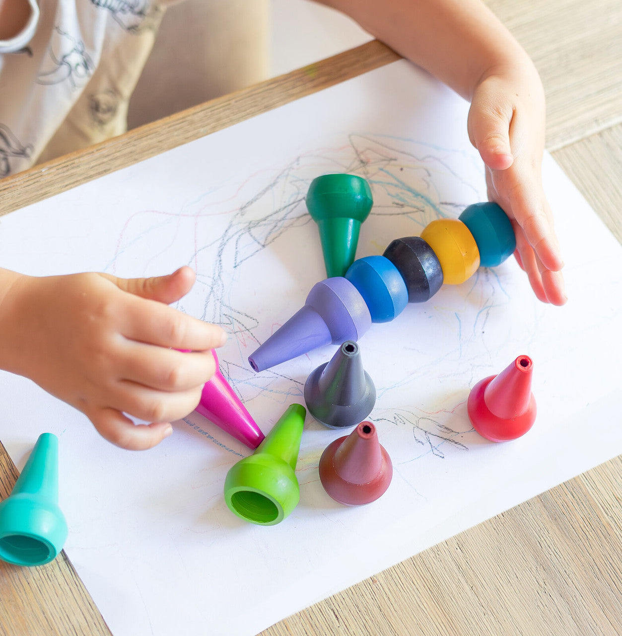 Tiger Tribe - Stackable Crayons - Candy Colours