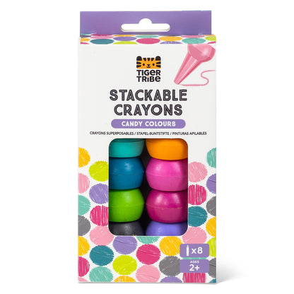 Tiger Tribe - Stackable Crayons - Candy Colours