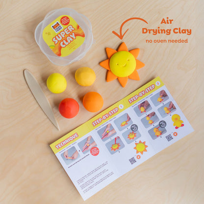 Tiger Tribe - Super Clay - Sunrise Yellow + Orange