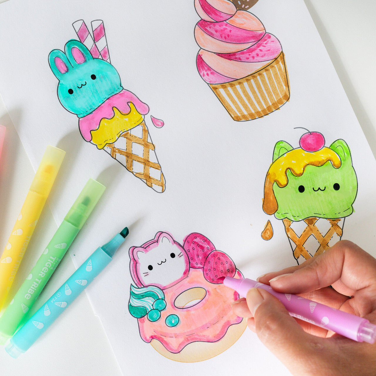 Tiger Tribe - Scented Sundae Markers