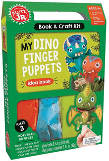 Klutz Jr -  My Dino Finger Puppets