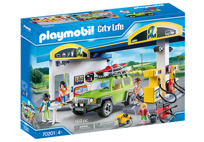 Playmobil City Life - Gas Station 70201**Box Damage**