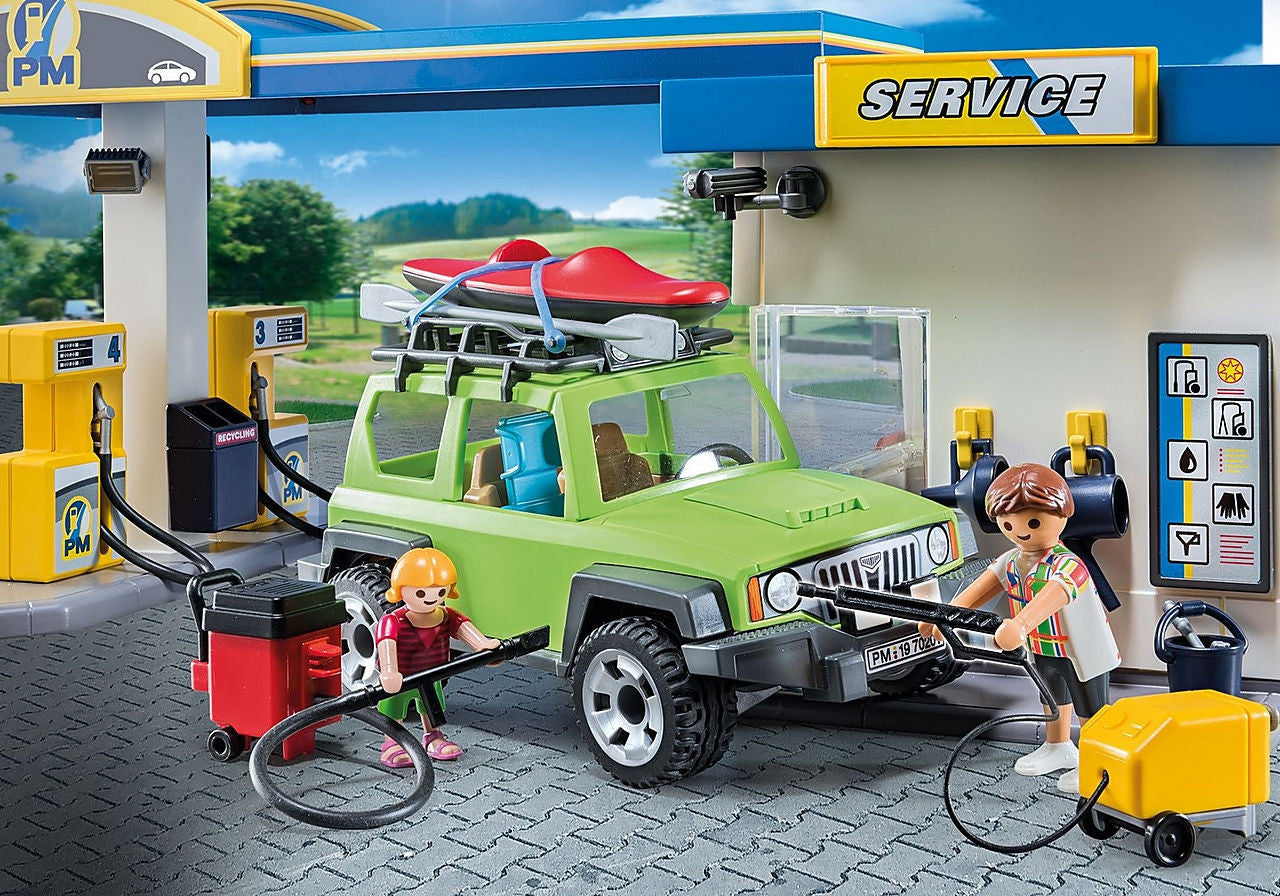 Playmobil City Life - Gas Station 70201**Box Damage**