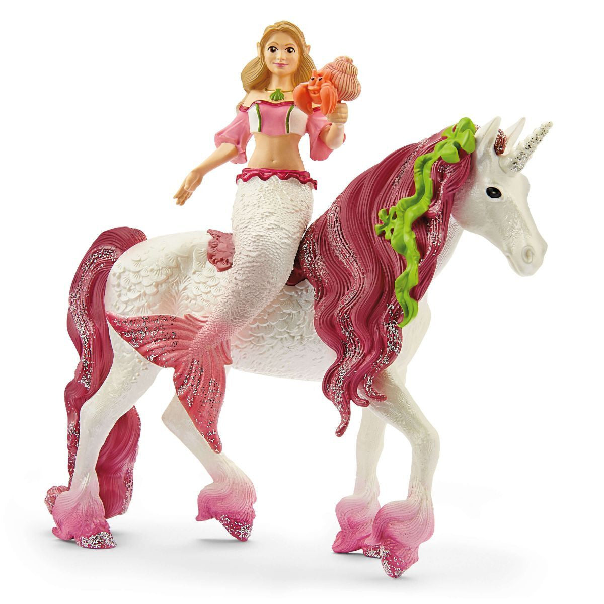 Schleich Bayala -  Mermaid Feya Riding Horse 70593