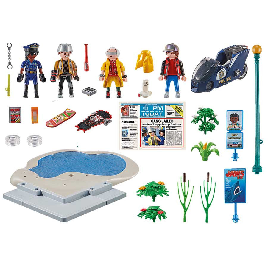 Playmobil - Back to the Future II - Hoverboard Chase | 70634
