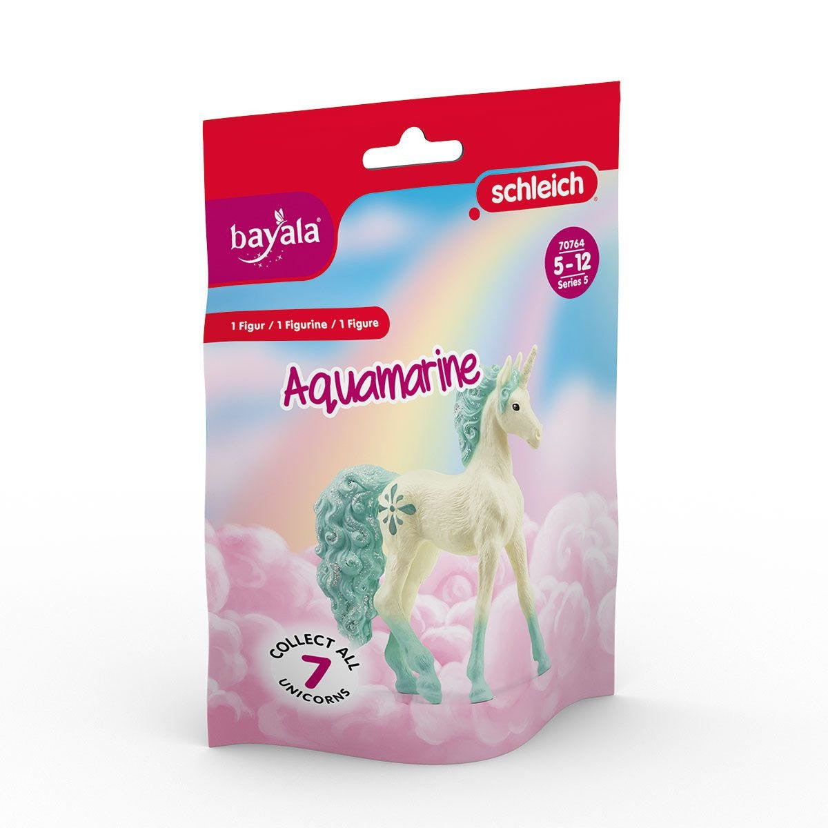 Schleich Bayala - Collectible Crystal Unicorn - Aquamarine 70764