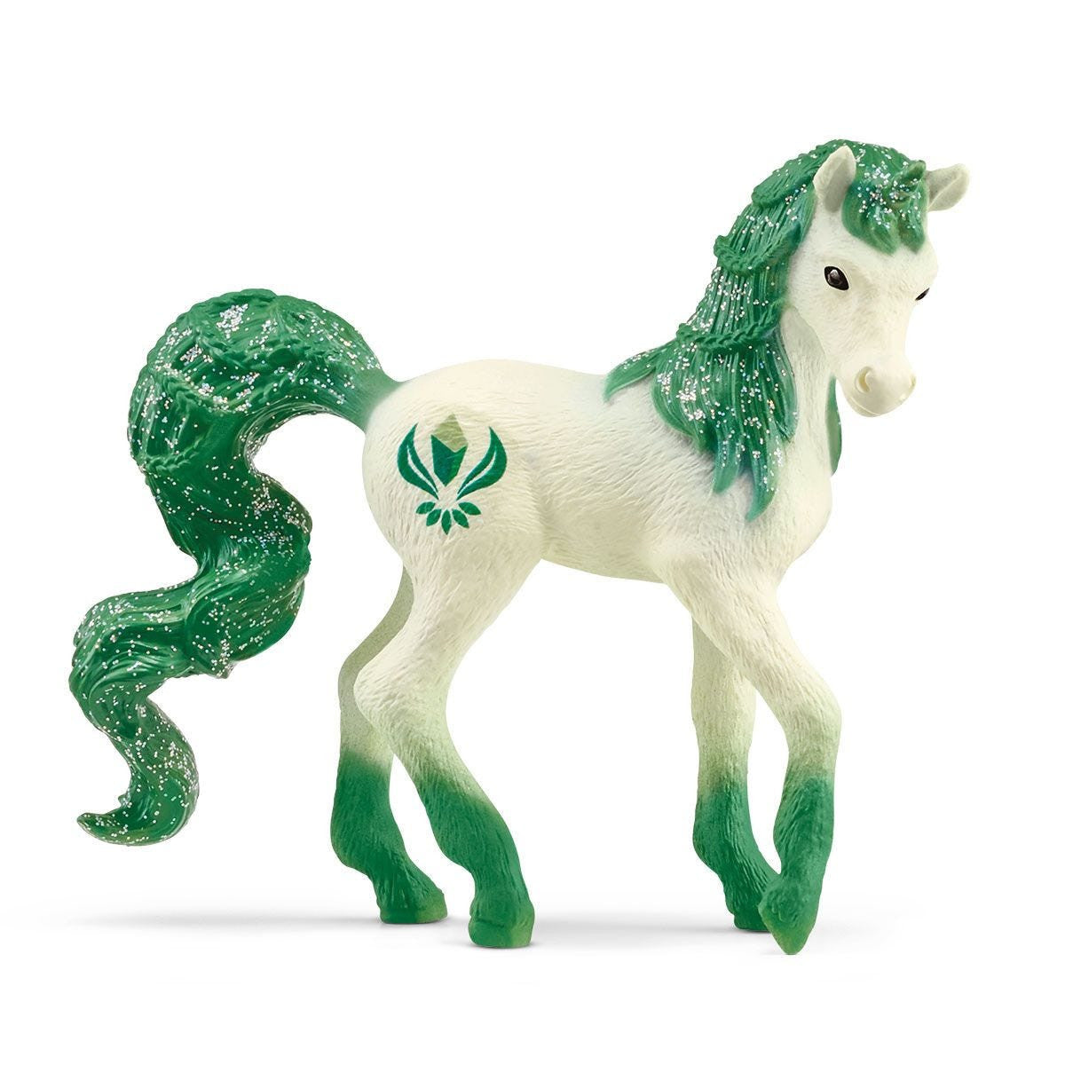 Schleich Bayala - Collectible Crystal Unicorn - Emerald 70765