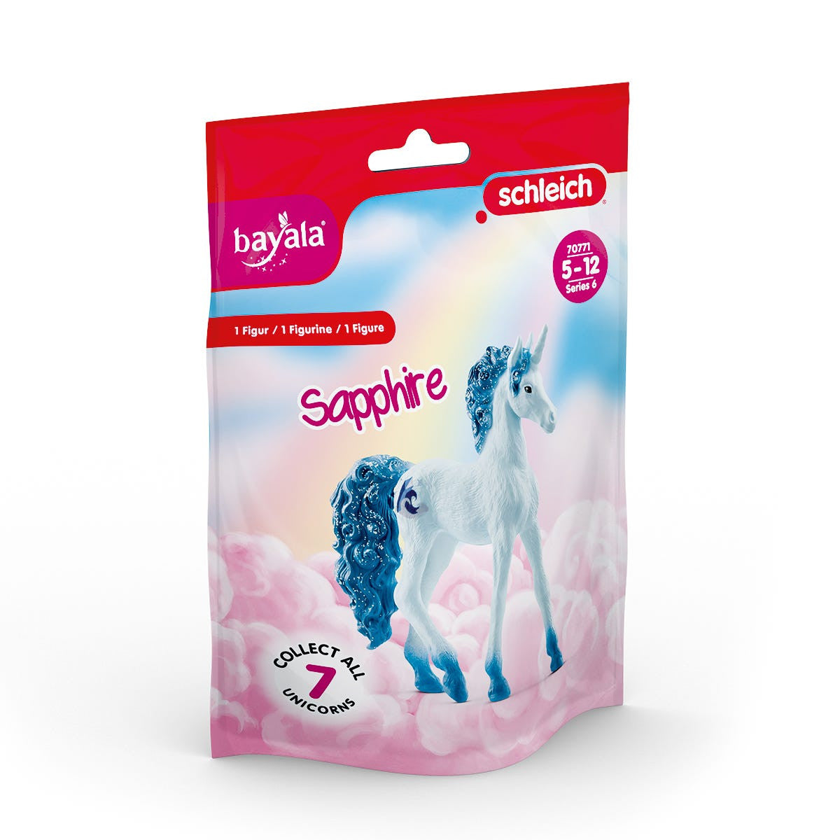 Schleich Bayala - Collectible Crystal Unicorn - Sapphire 70771