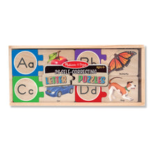Melissa & Doug -  Alphabet Wooden Puzzle Cards