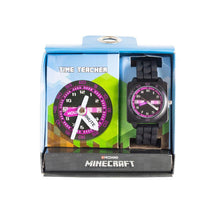 Minecraft Time Teacher Watch - Purple