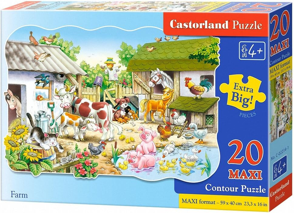 Castorland - 20pc Maxi Puzzle - Farm