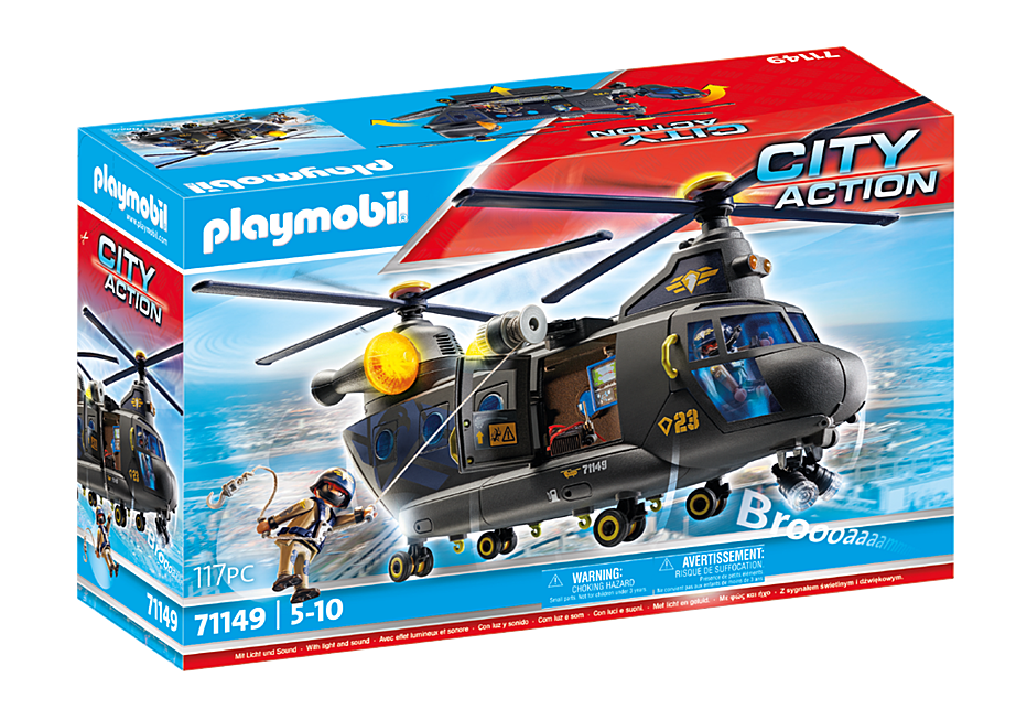 Playmobil City Action - Tactical Unit - Rescue Aircraft 71149