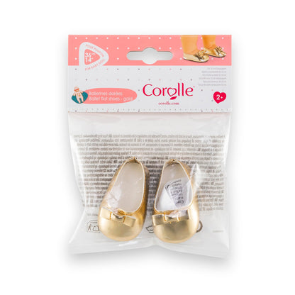 Corolle - Gold Ballet Flat Shoes for Ma Corolle 36cm Dolls
