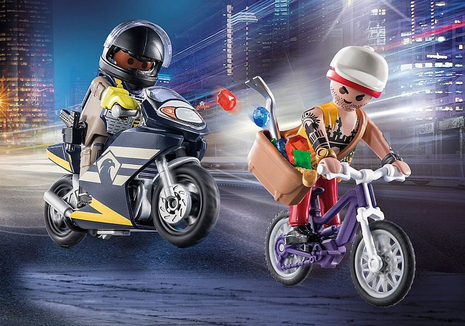 Playmobil City Action - Starter Pack - Police Special Forces and Thief 71255