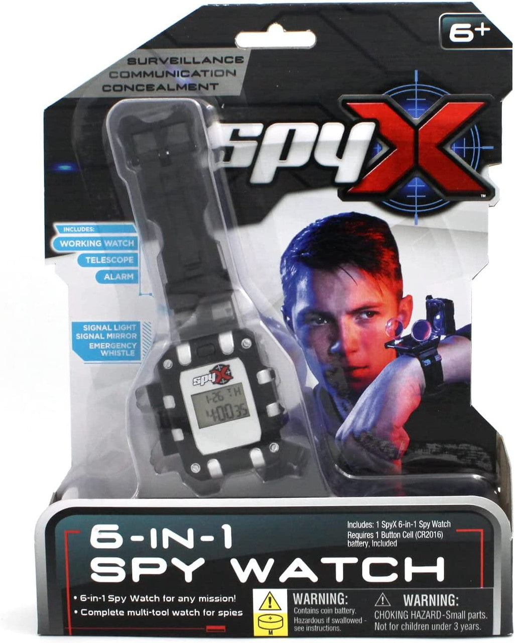 Spy X 6-in-1 Spy Watch