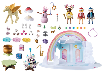 Playmobil Princess Magic - Advent Calendar - Christmas under the Rainbow
