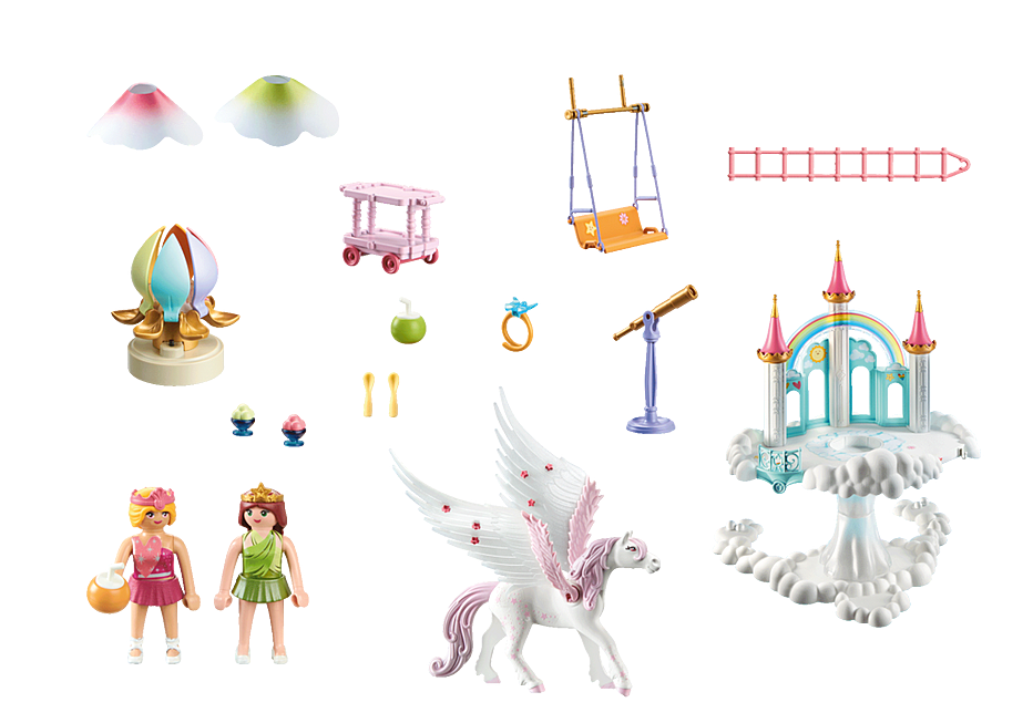 Playmobil Princess Magic - Rainbow Castle in the Clouds 71359