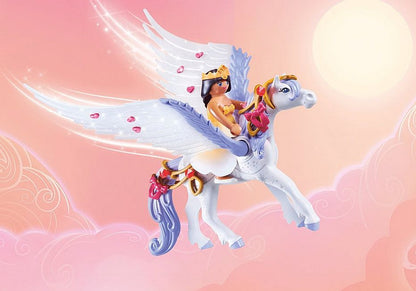 Playmobil Princess Magic - Pegasus with Rainbow in the Clouds 71361