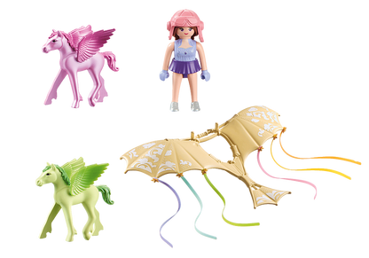 Playmobil Princess Magic - Trip with Pegasus Foals in the Clouds 71363