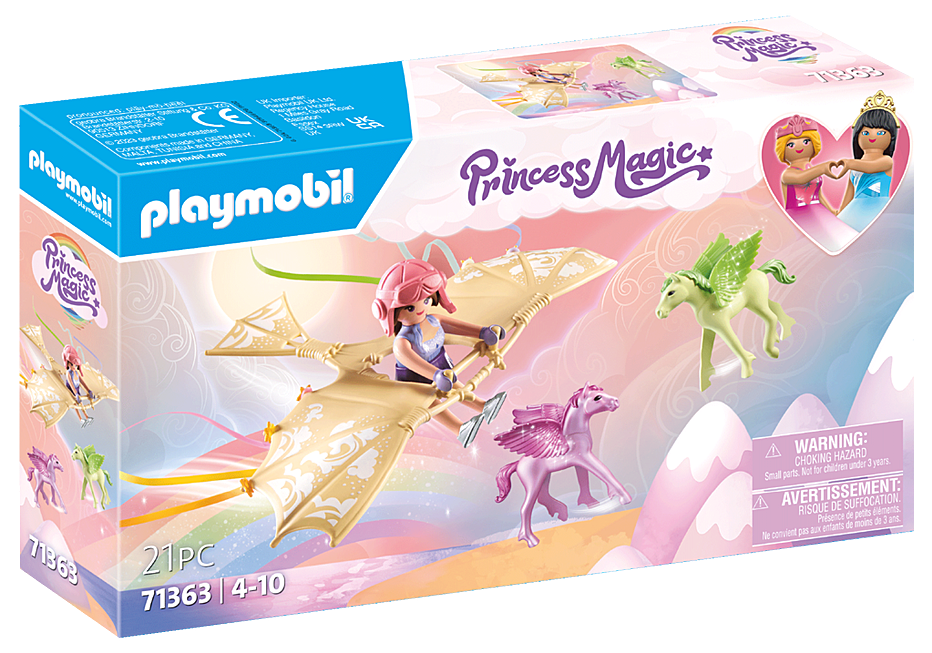 Playmobil Princess Magic - Trip with Pegasus Foals in the Clouds 71363