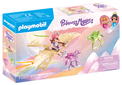 Playmobil Princess Magic - Trip with Pegasus Foals in the Clouds 71363