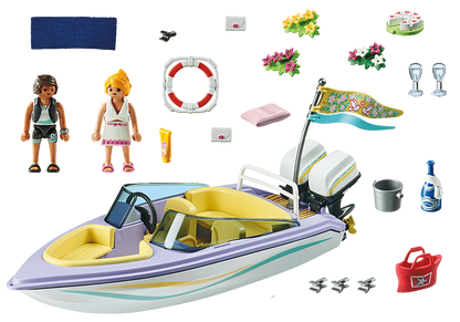 Playmobil City Life - Honeymoon Speedboat Trip 71366