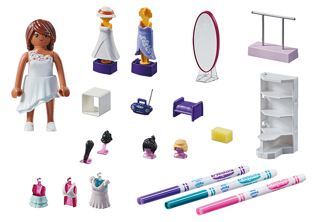 Playmobil - PM-Color Fashion Design Set 71373